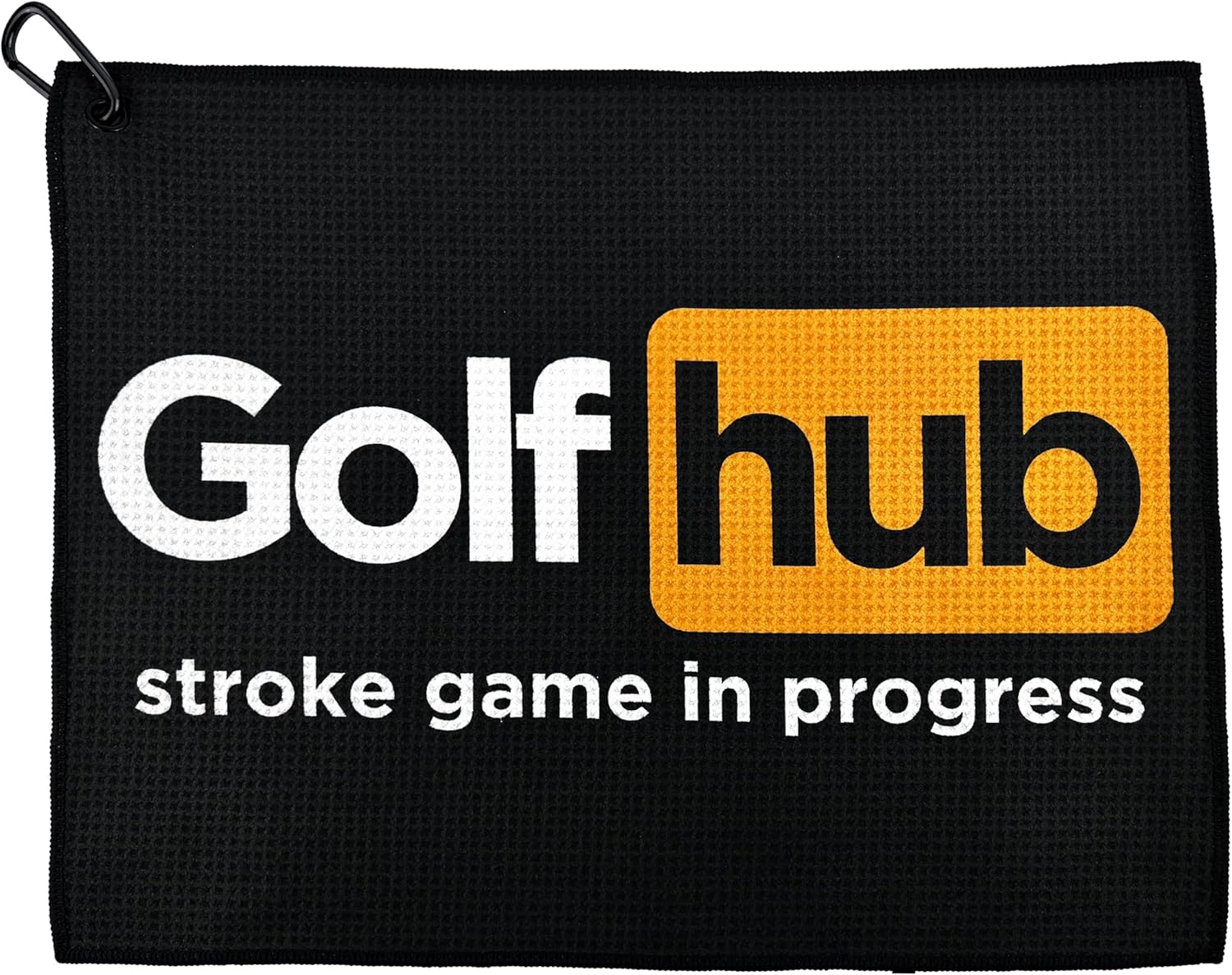 Golfhub Golf Towel - Golf Accessories for Men - Golf Gifts for Men - Printed Funny Golf Towel