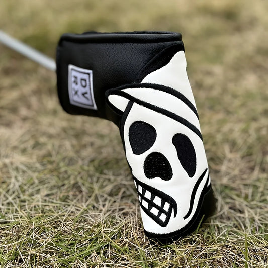 1 Golf Putting Head Cover, Skull Embroidery Waterproof and Durable Golf Club Protection Cover, Providing the Best Protection For