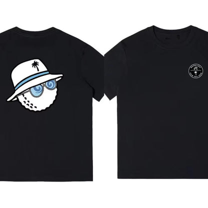 2025 Golf Men'S and Women'S Breathable Cotton T-Shirt Fashion Printed Running T-Shirt Harajuku Top Short-Sleeved Sweatshirt